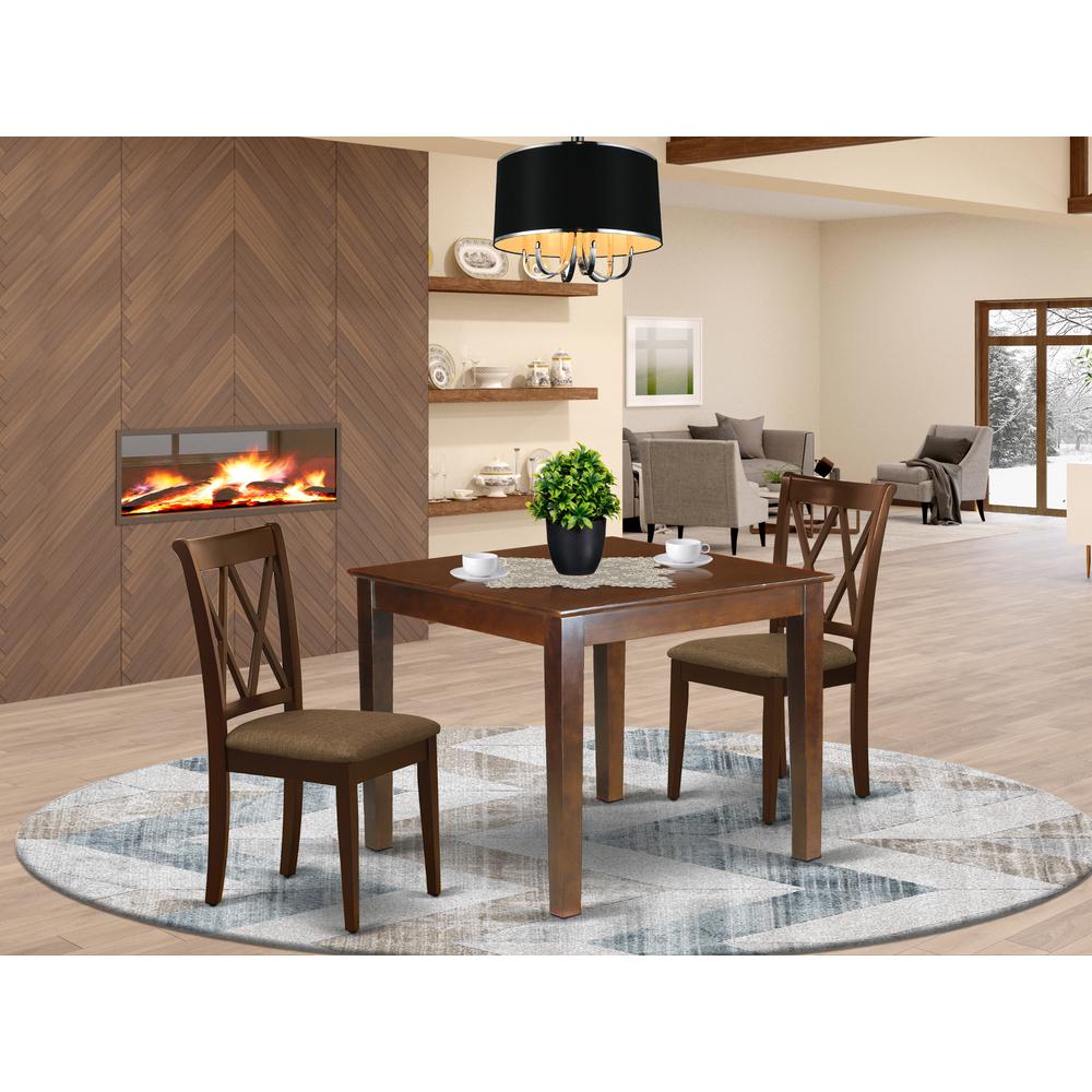Dining Room Set Mahogany, OXCL3-MAH-C. Picture 2