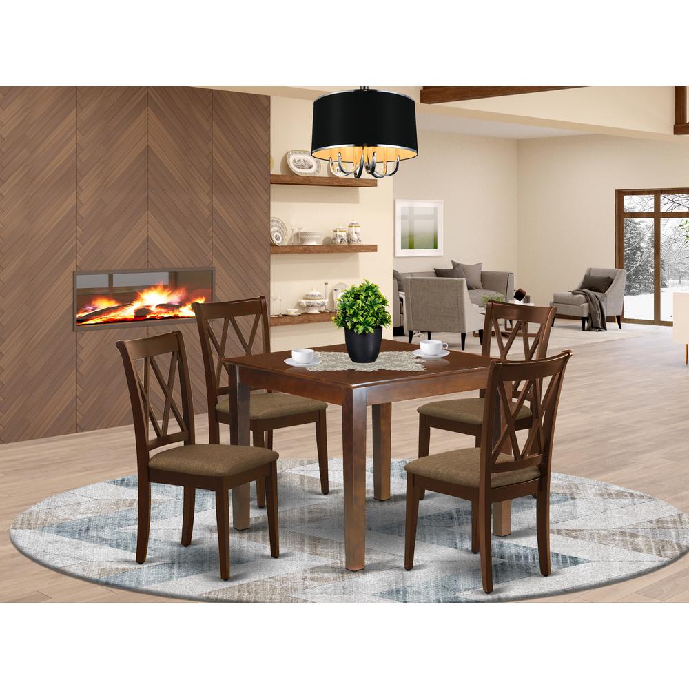 Dining Room Set Mahogany, OXCL5-MAH-C. Picture 2