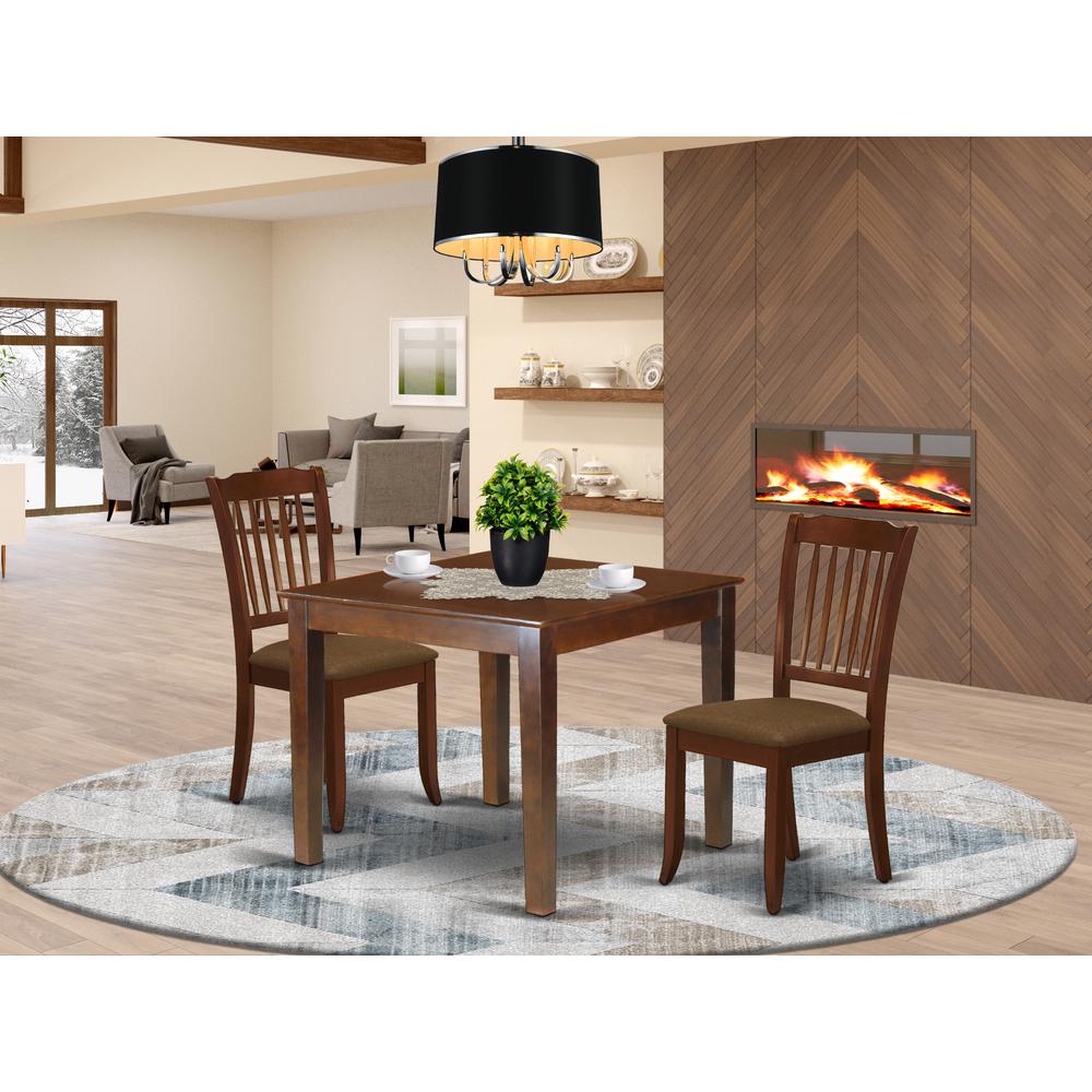 Dining Room Set Mahogany, OXDA3-MAH-C. Picture 2