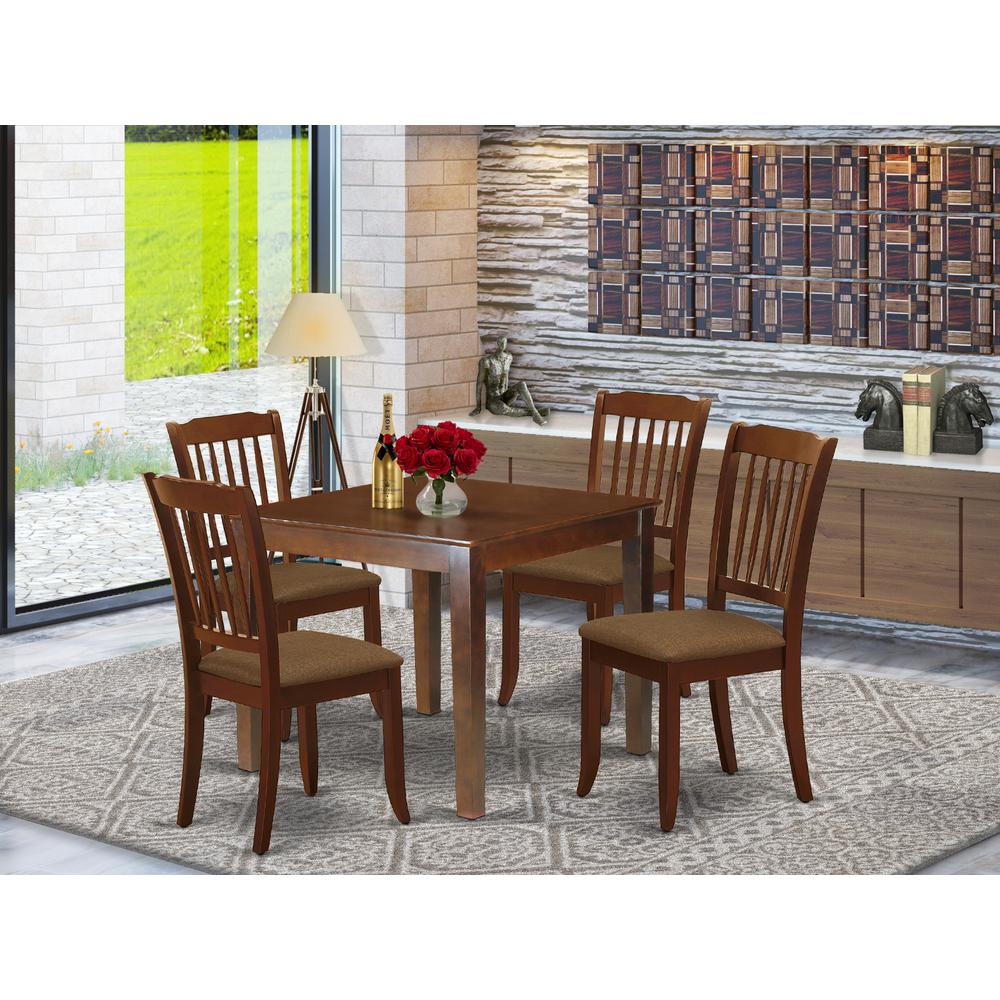 Dining Room Set Mahogany, OXDA5-MAH-C. Picture 2