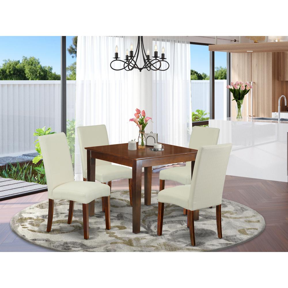 Dining Room Set Mahogany, OXDR5-MAH-01. Picture 2
