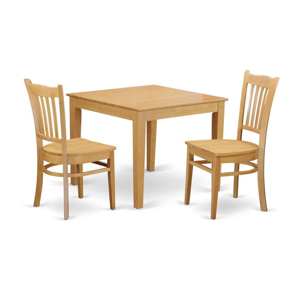 3  PC  Table  and  Chairs  set  -  Dinette  Table  and  2  Dining  Chairs. Picture 1