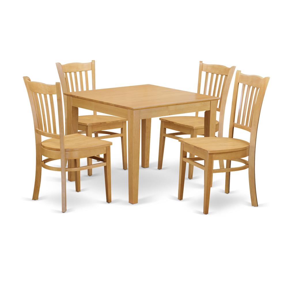 5  PC  Kitchen  Table  set  -  Kitchen  dinette  Table  and  4  Dining  Chairs. Picture 1