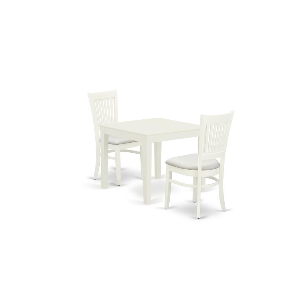 Dining Table- Dining Chairs, OXVA3-LWH-C. Picture 1