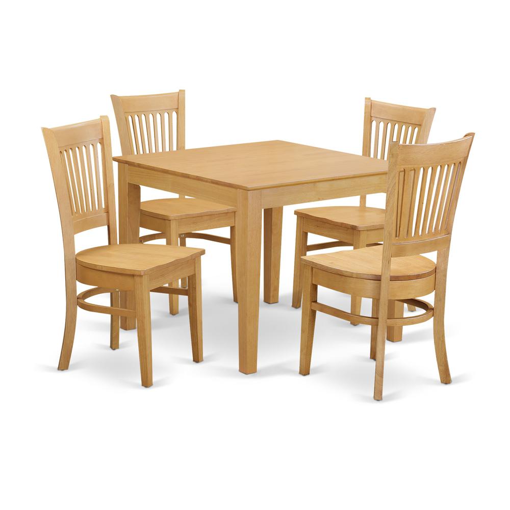 5  PC  Dinette  set  -  Table  and  4  dinette  Chairs. Picture 1