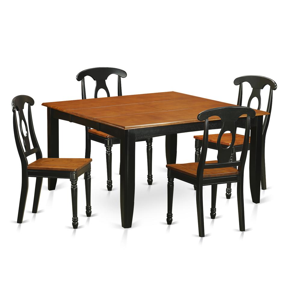 5  PC  Dining  room  set-Dining  Table  and  4  Wooden  Dining  Chairs. Picture 1