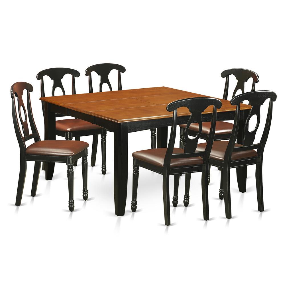 7  PC  Dining  room  set-Dining  Table  and  4  Wood  Dining  Chairs. Picture 1