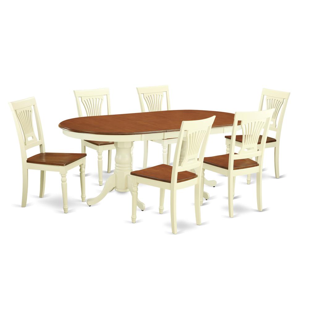 7  Pc  Dining  room  set  for  6-Dining  Table  plus  6  Chairs  for  Dining  room. Picture 1