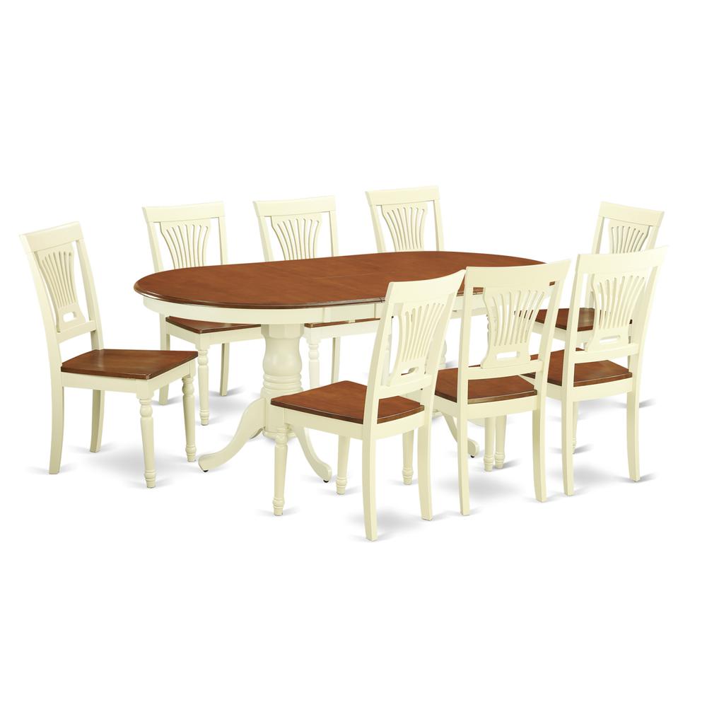 9  PC  Dining  set-Dining  Table  plus  8  Dining  Chairs. Picture 1