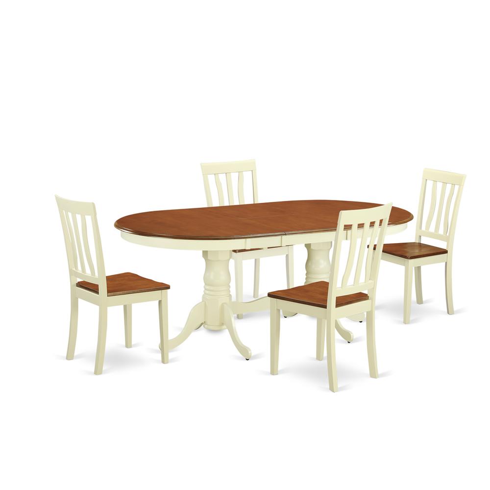 5  Pc  Dinette  set  -  Kitchen  dinette  Table  and  4  dinette  Chairs. Picture 1