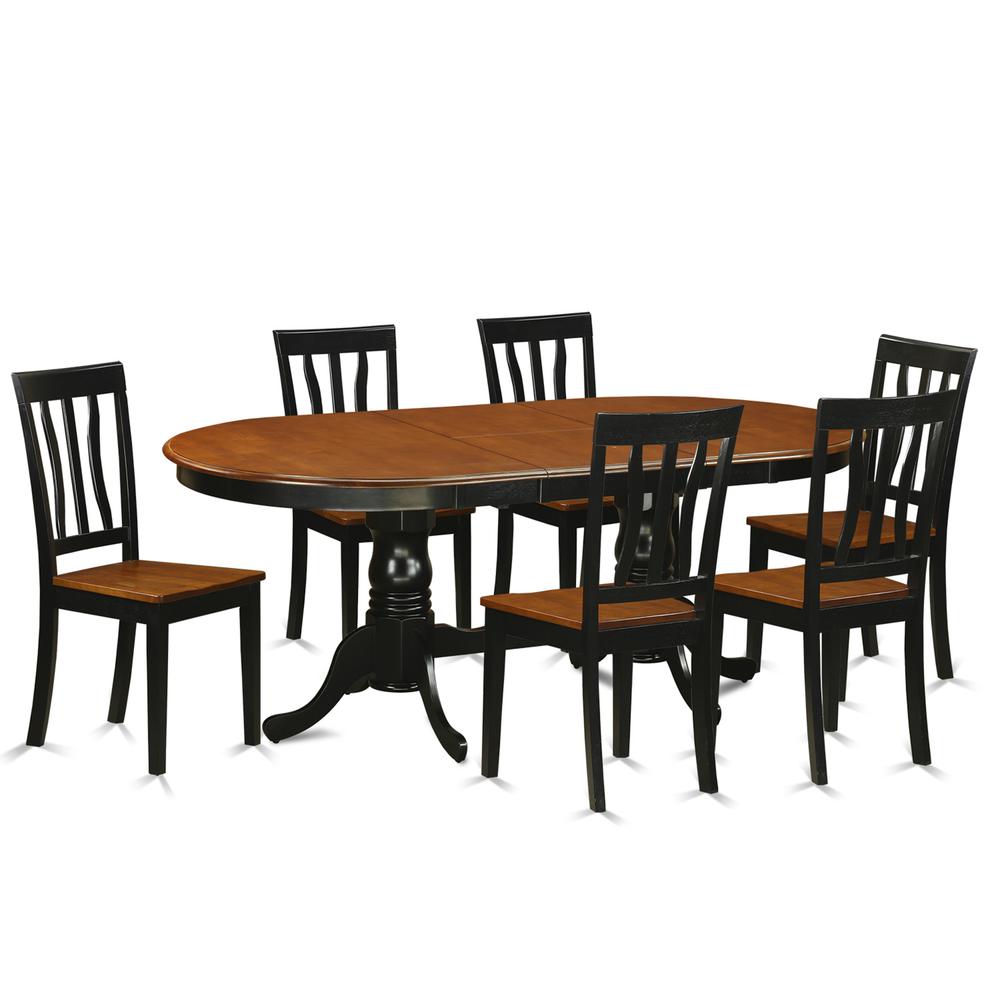 7  Pc  Dining  room  set-Dining  Table  with  6  Dining  Chairs. Picture 1