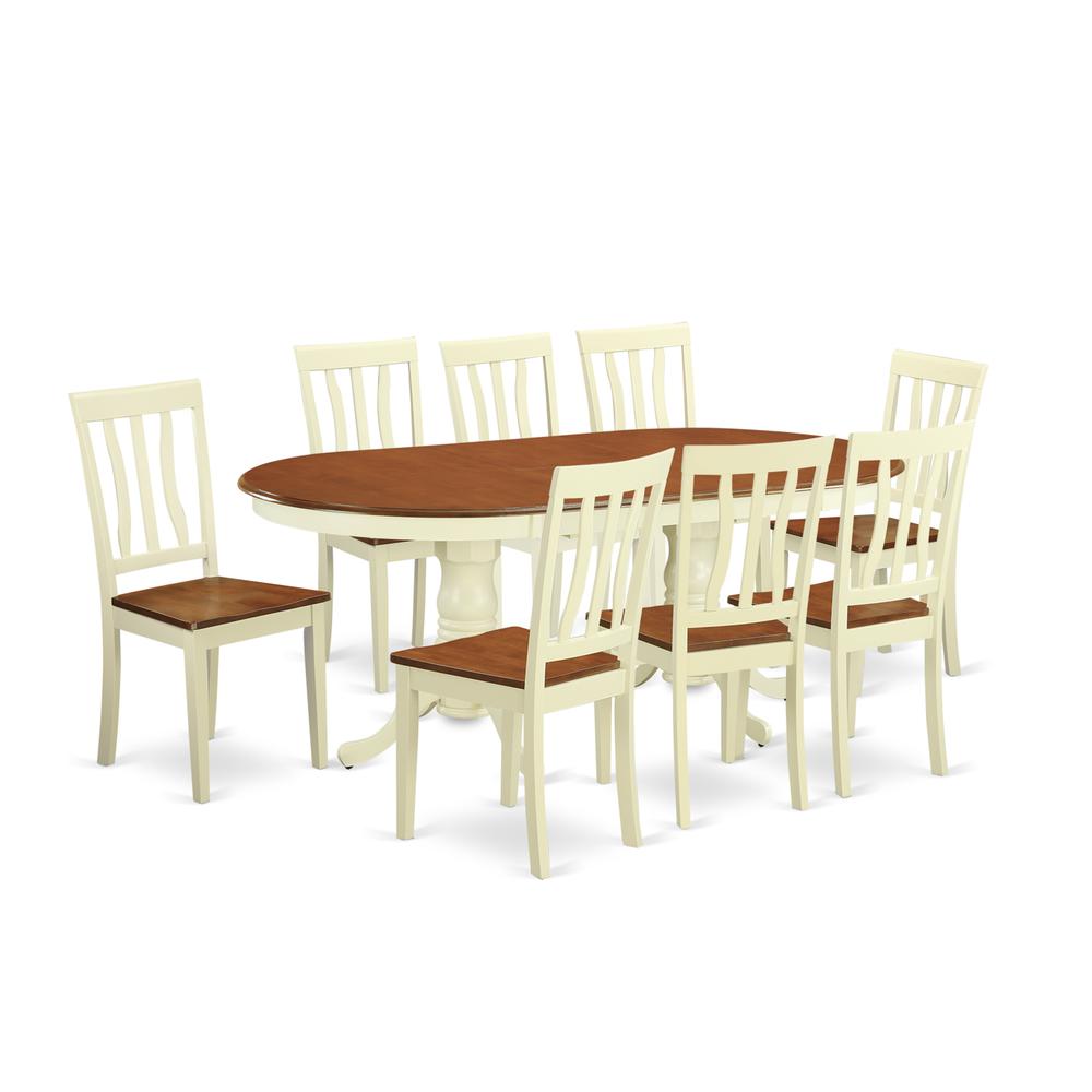 9  Pc  dinette  set  -Dining  Table  and  8  Dining  Chairs. Picture 1