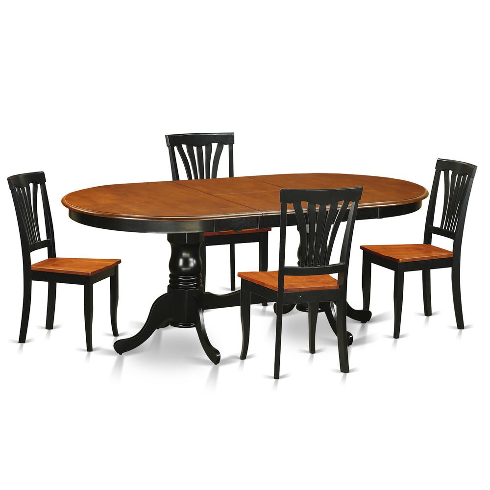 5  PC  Dining  room  set-Dining  Table  with  4  Dining  Chairs. Picture 1