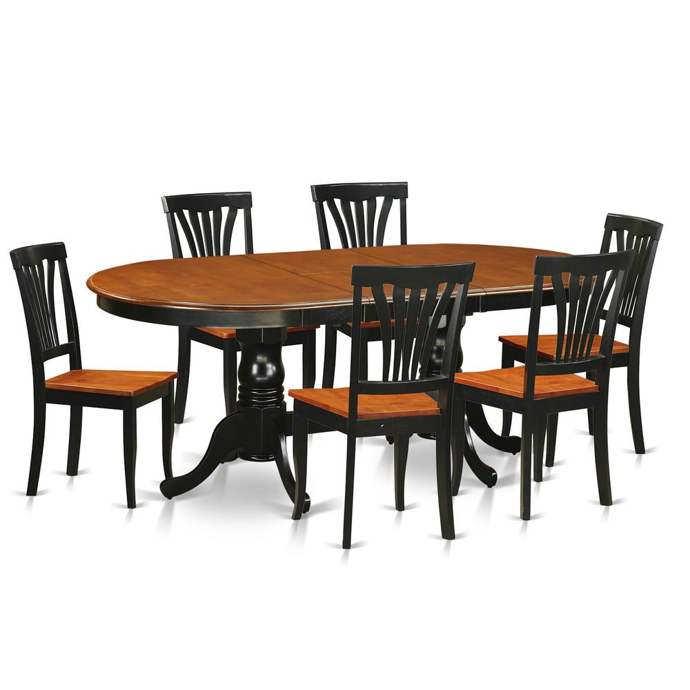 7  PC  Dining  room  set-Dining  Table  with  6  Dining  Chairs. Picture 1