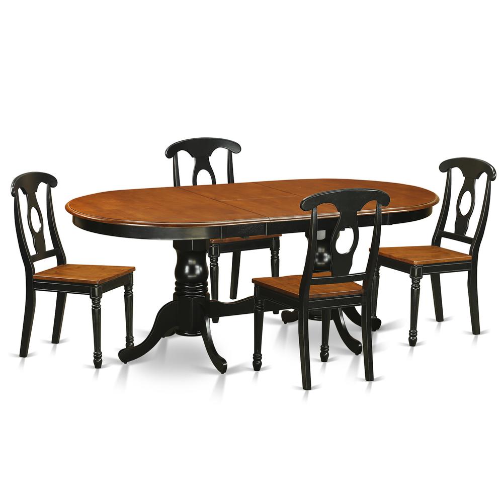 5  PC  Dining  room  set-Dining  Table  and  4  Wood  Dining  Chairs. Picture 1