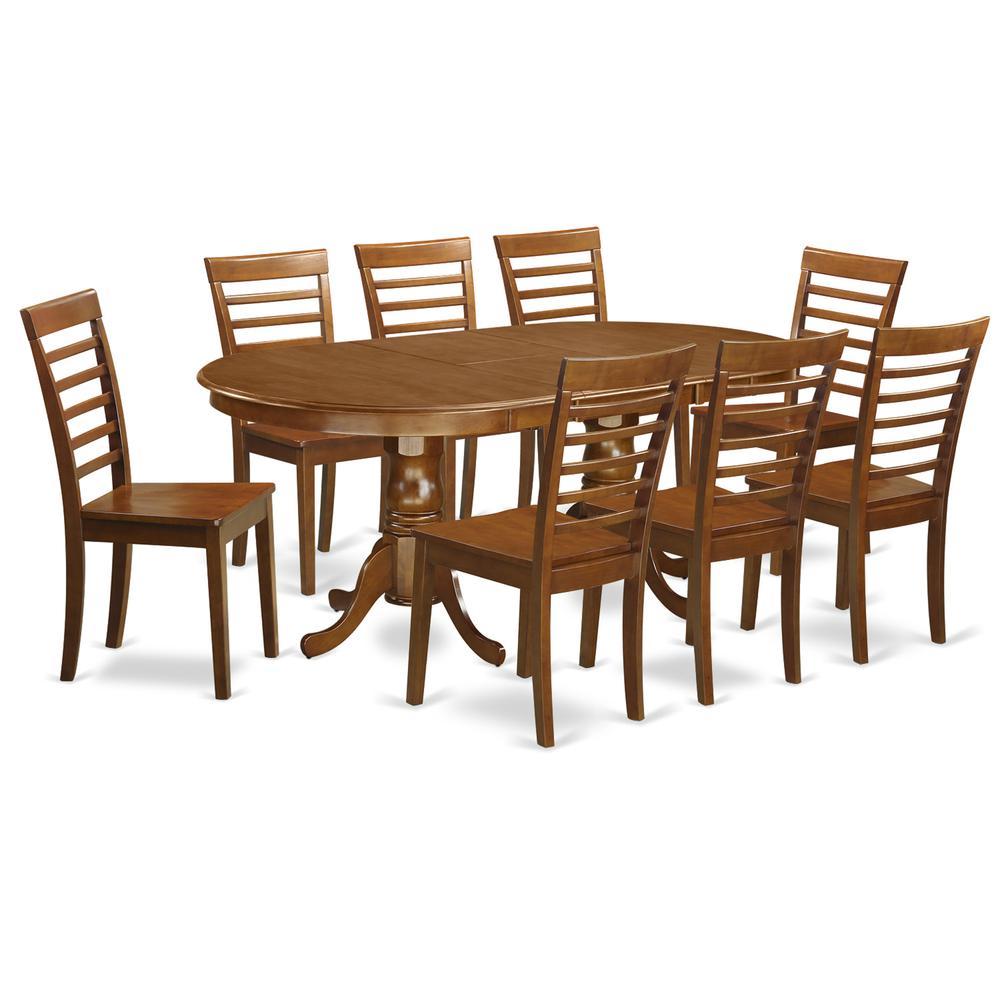 9  Pc  Dining  room  set-Dining  Table  and  8  Kitchen  Dining  Chairs. Picture 1
