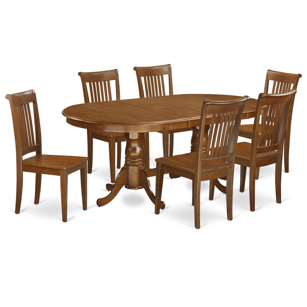 7  Pc  Dining  room  set  for  6-Dining  Table  and  6  Dining  Chairs. Picture 2