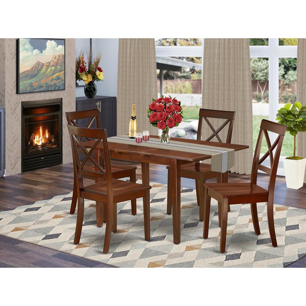 Dining Room Set Mahogany, PSBO5-MAH-W. Picture 2