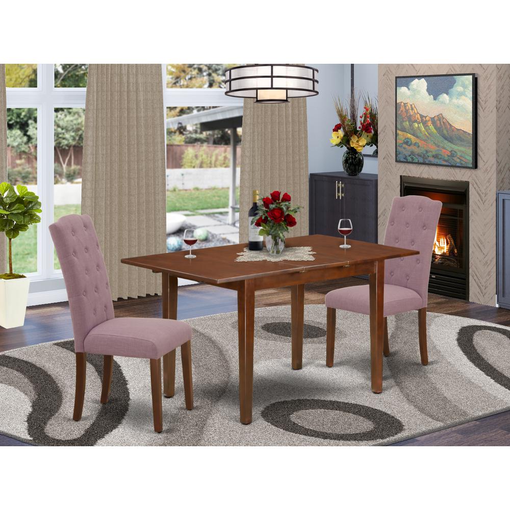 Dining Room Set Mahogany, PSCE3-MAH-10. Picture 2