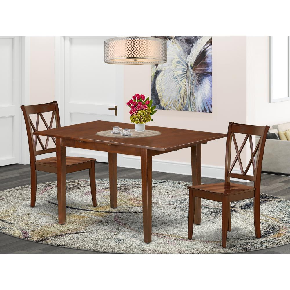 Dining Room Set Mahogany, PSCL3-MAH-W. Picture 2