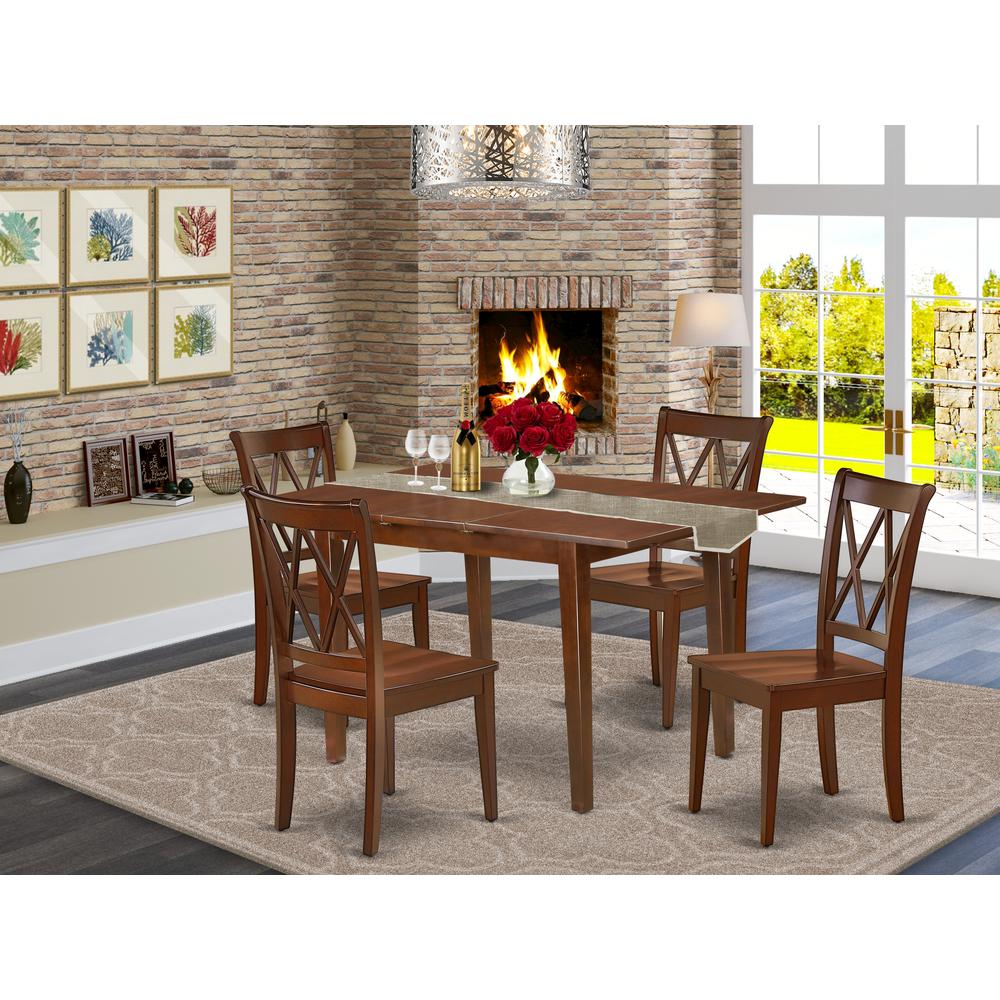 Dining Room Set Mahogany, PSCL5-MAH-W. Picture 2