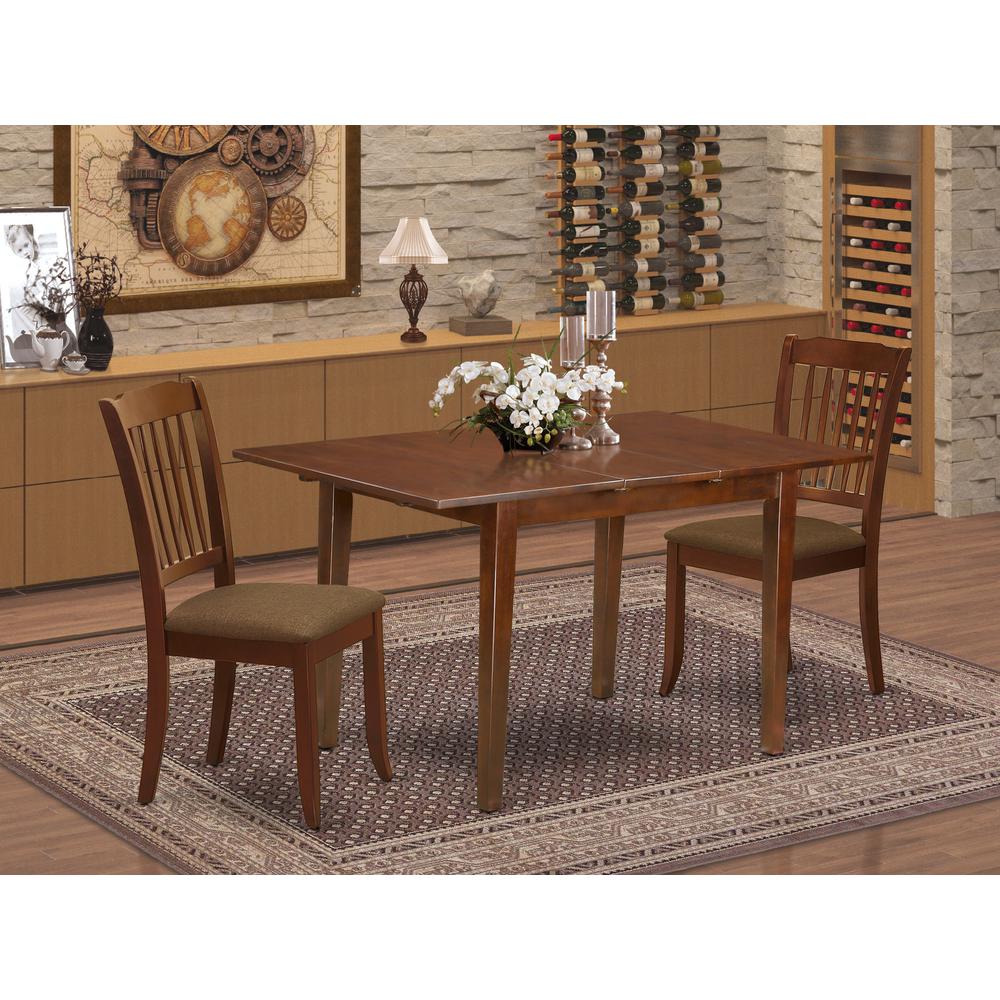 Dining Room Set Mahogany, PSDA3-MAH-C. Picture 2