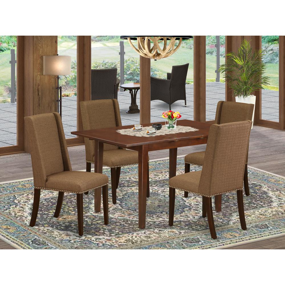 Dining Room Set Mahogany, PSFL5-MAH-18. Picture 2