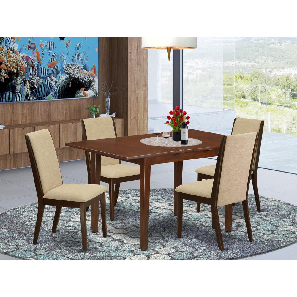 Dining Room Set Mahogany, PSLA5-MAH-04. Picture 2