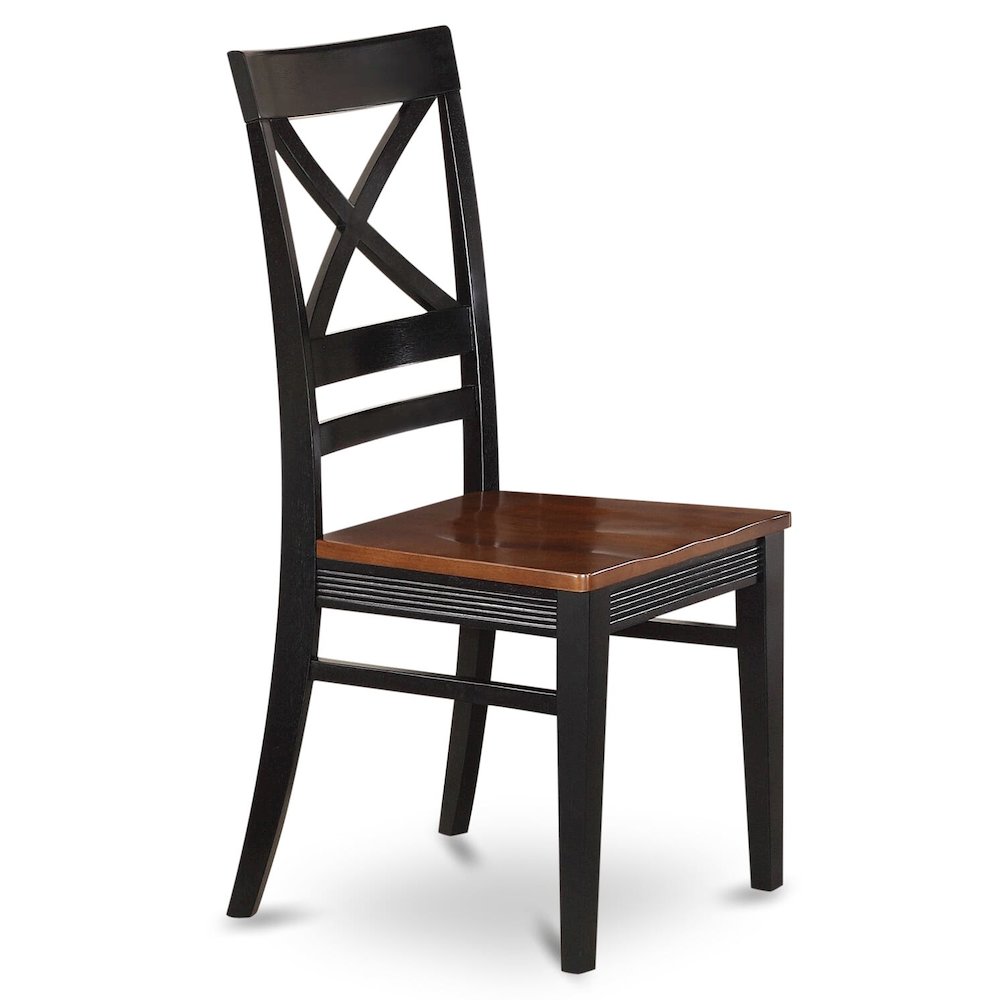 6  PC  Dining  room  set  with  bench-Dining  Table  with  4  Wooden  Dining  Chairs  and  a  bench. Picture 3