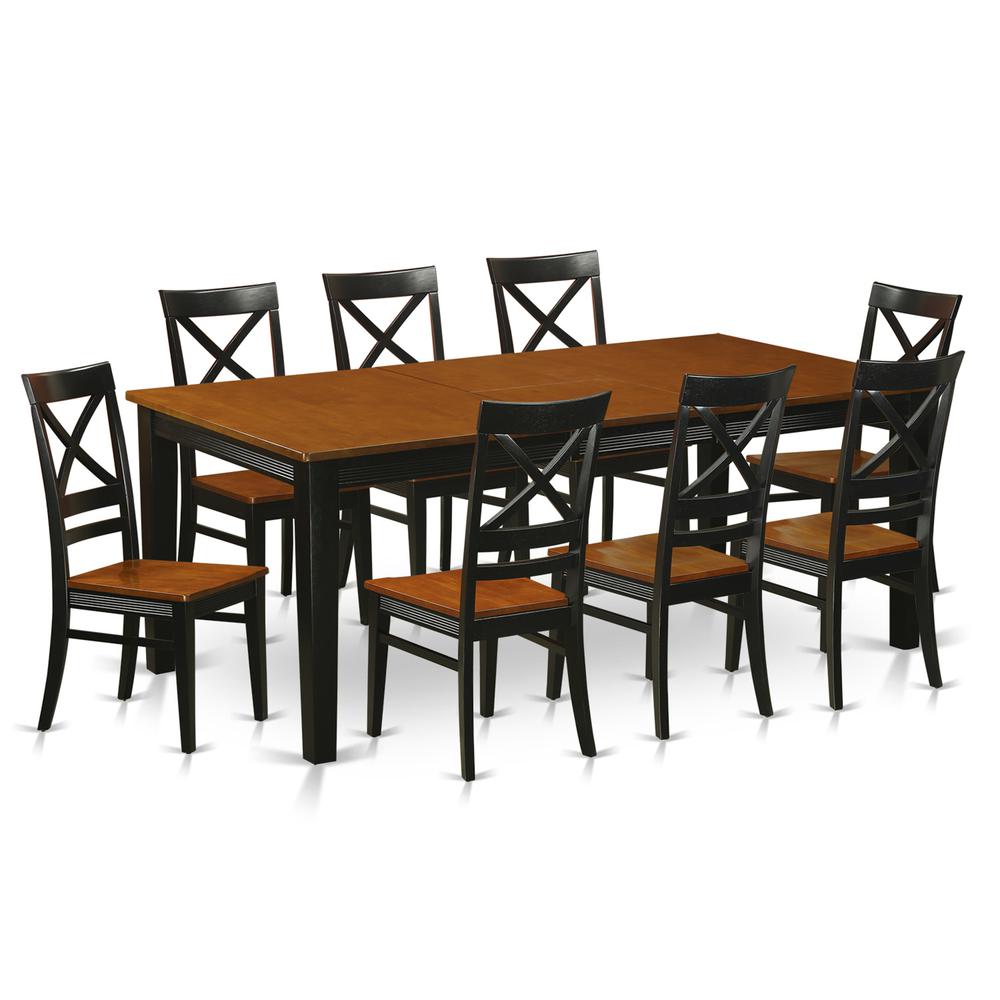 9  Pc  Dining  room  set-Dining  Table  and  8  Dining  Chairs. Picture 1