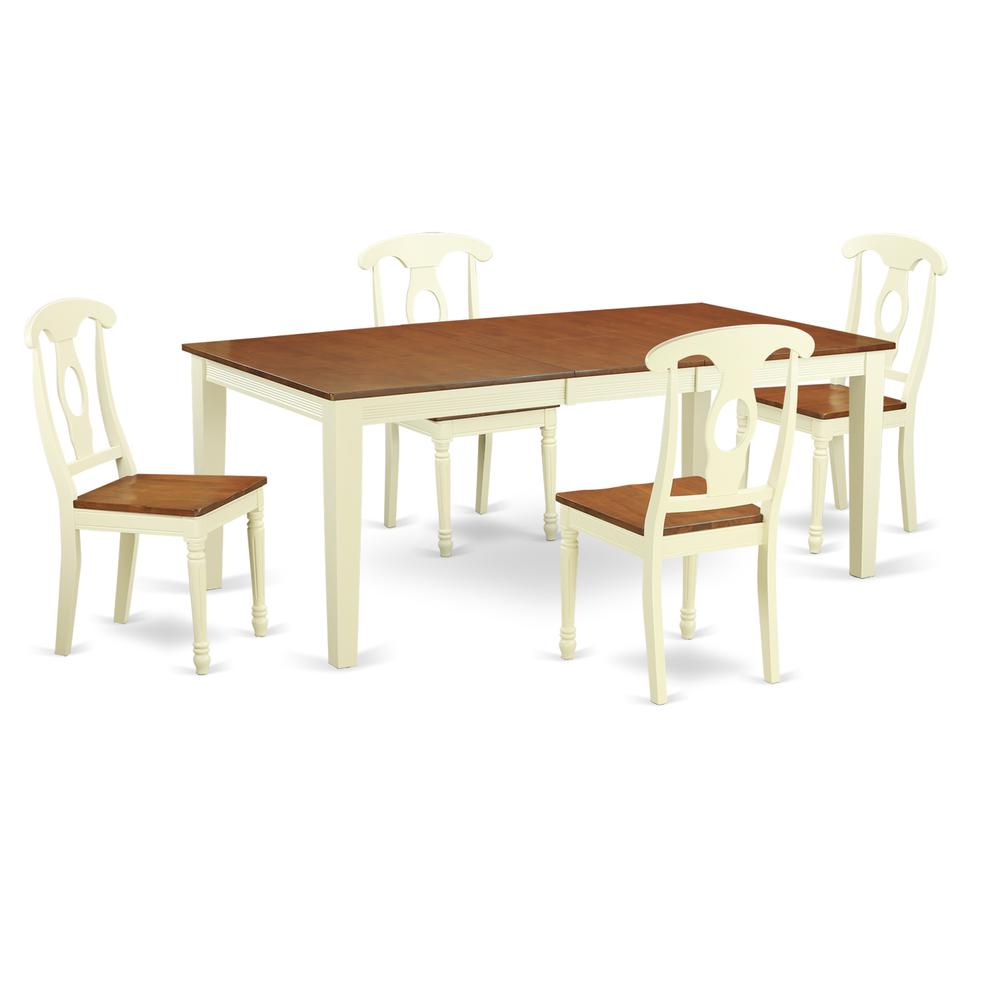 5  Pc  Table  set  for  4-Kitchen  dinette  Table  and  4  Kitchen  Chairs. Picture 1