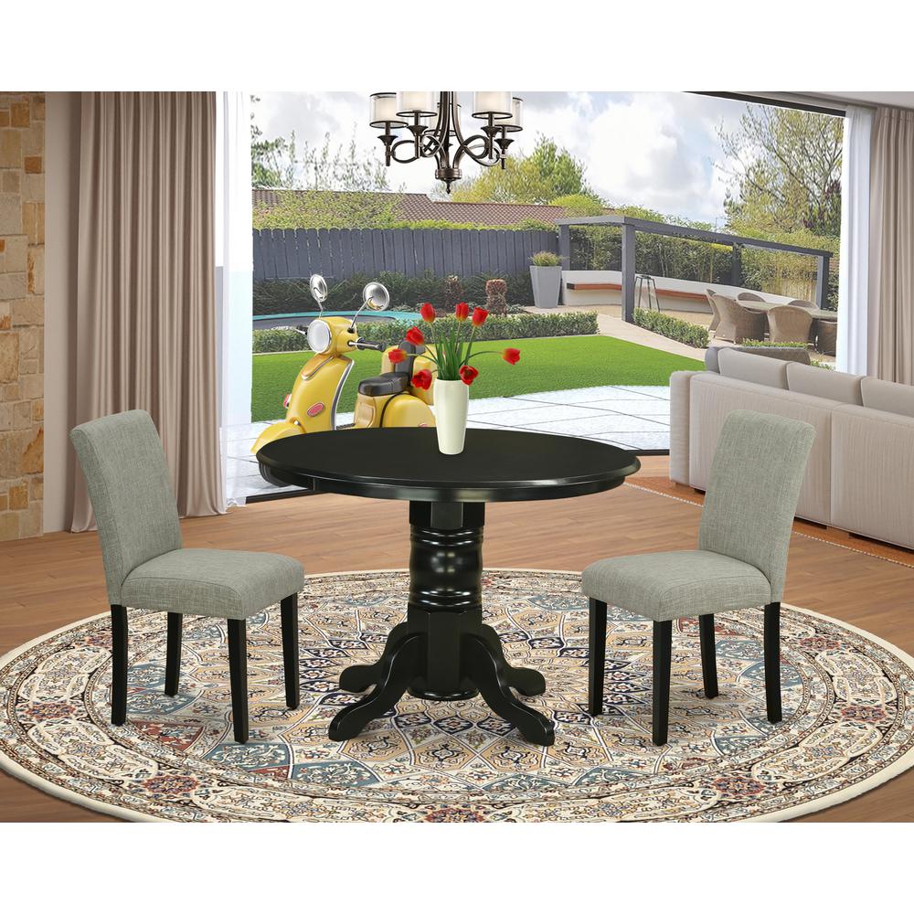 Dining Room Set Black, SHAB3-BLK-06. Picture 2