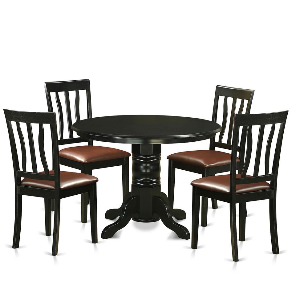 5  PcTable  and  Chairs  set  for  4-Table  and  4  Dining  Chairs. Picture 1