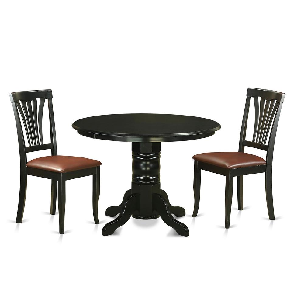 3  Pc  dinette  set-Dining  Table  and  2  Kitchen  Dining  Chairs. Picture 1