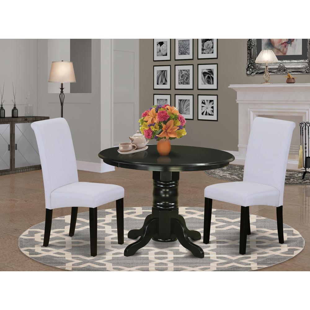Dining Room Set Black, SHBA3-BLK-05. Picture 2