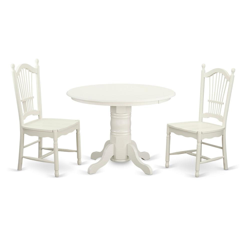3  Pc  Table  set  for  2-Kitchen  Table  and  2  dinette  Chairs. Picture 1