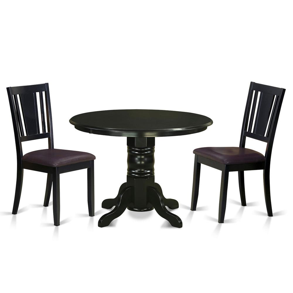 3  Pc  dinette  set-Dining  Table  and  2  Kitchen  Chairs. Picture 1