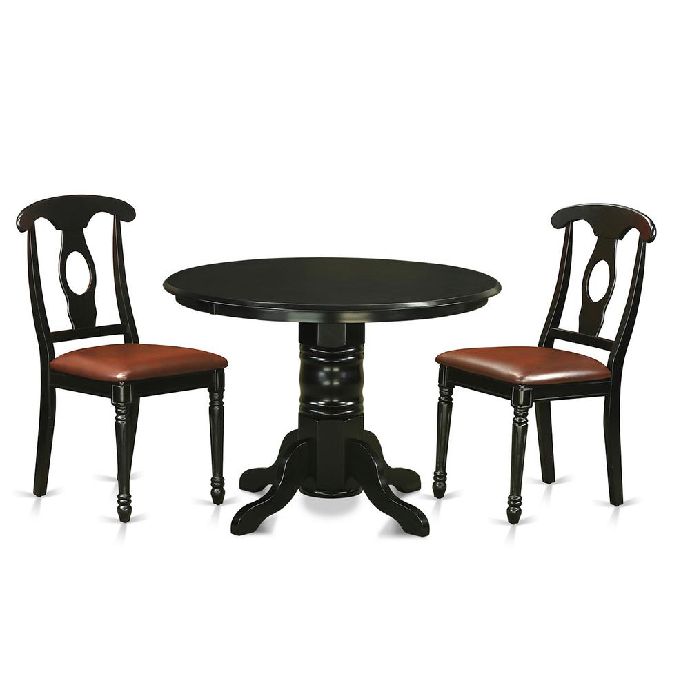 3  PC  Table  and  chair  set  -  Dining  Table  and  2  Kitchen  Dining  Chairs. Picture 1