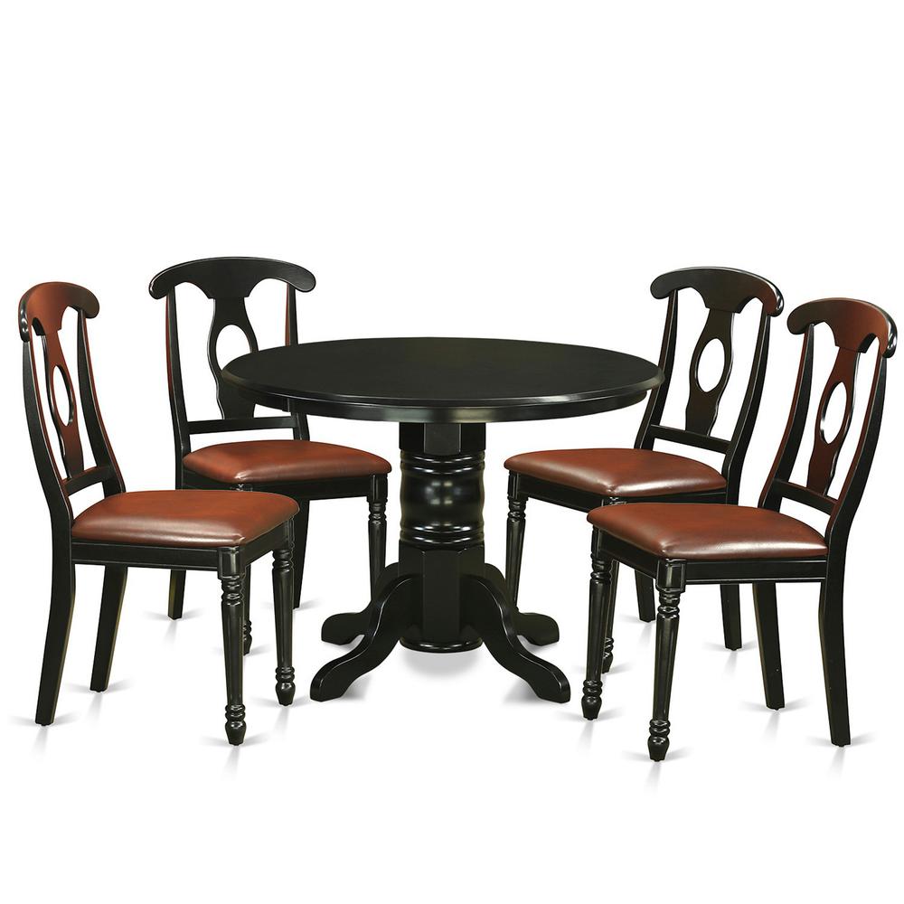 5  Pc  Table  set  for  4-Dining  Table  and  4  Dining  Chairs. Picture 1