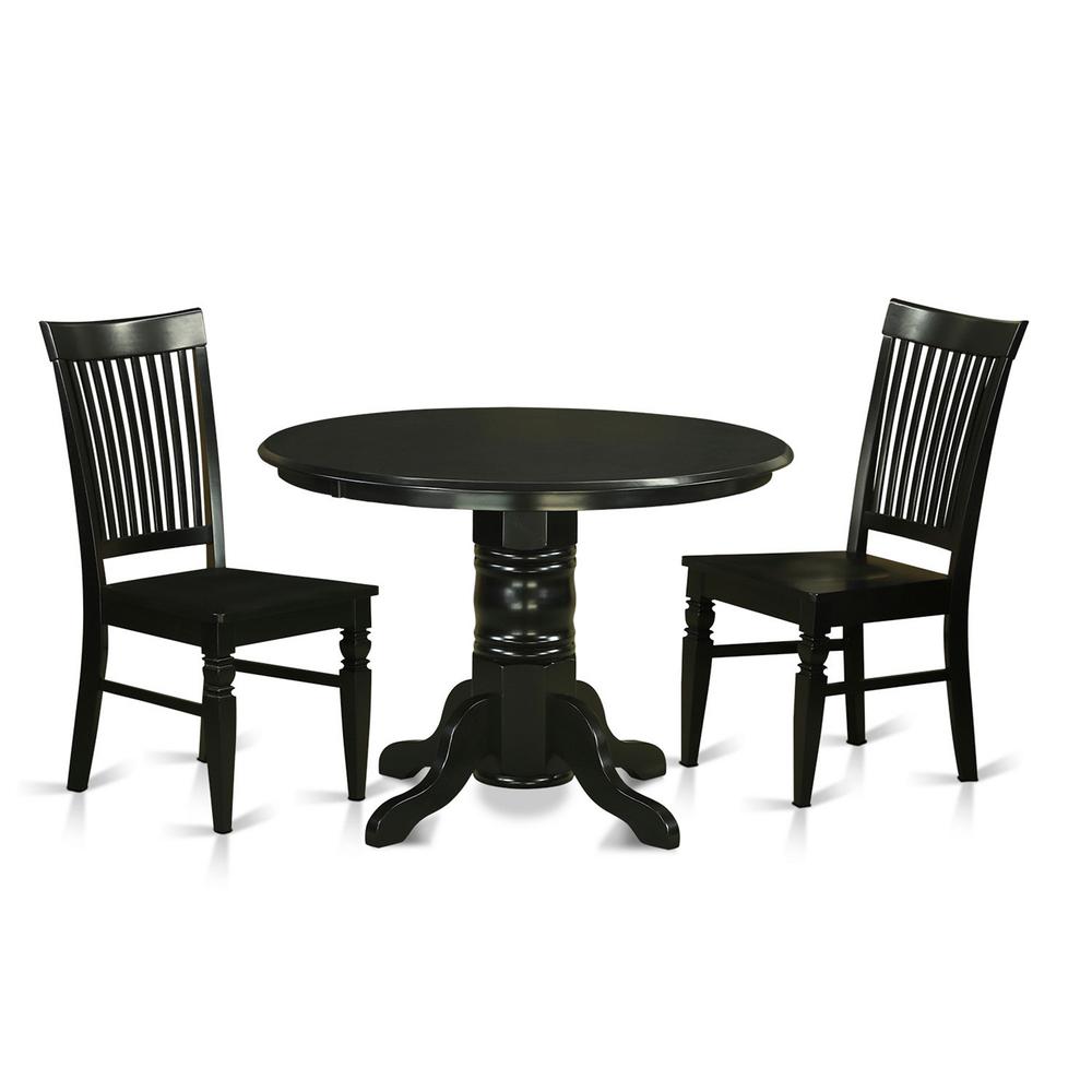 3  Pc  Kitchen  nook  Dining  set-Kitchen  dinette  Table  and  2  Dining  Chairs. Picture 1