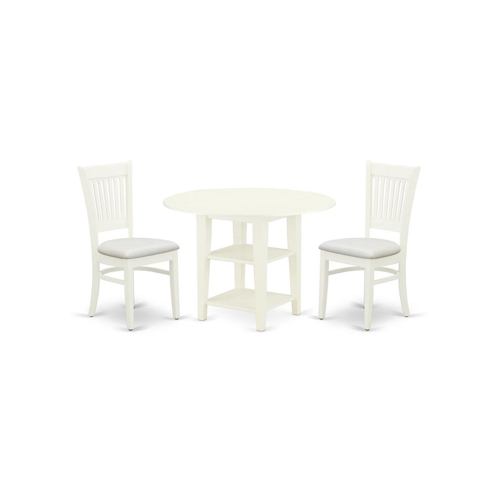 Dining Table- Dining Chairs, SUVA3-LWH-C. Picture 2