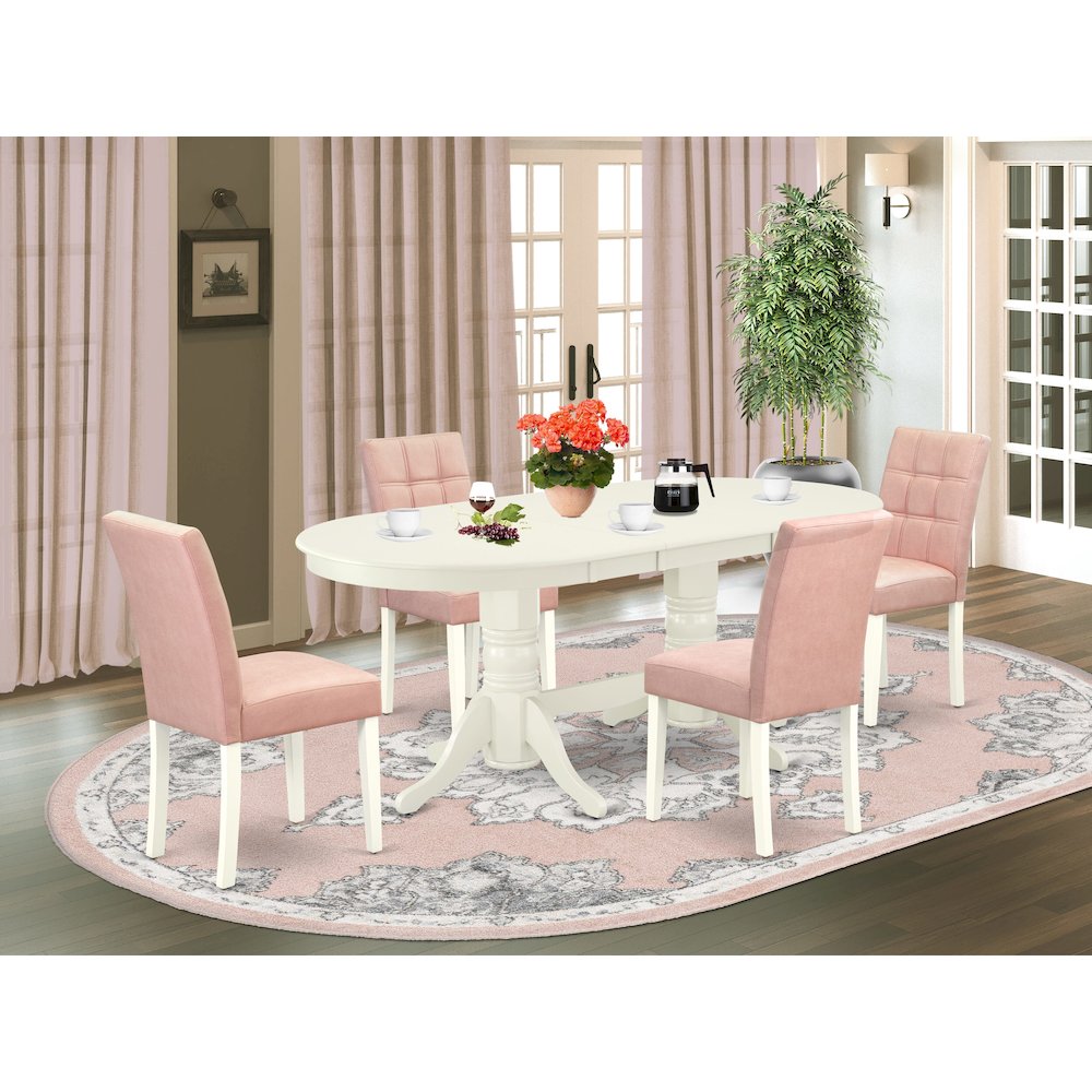 5 Piece Mid-Century Dining Table Set. Picture 2
