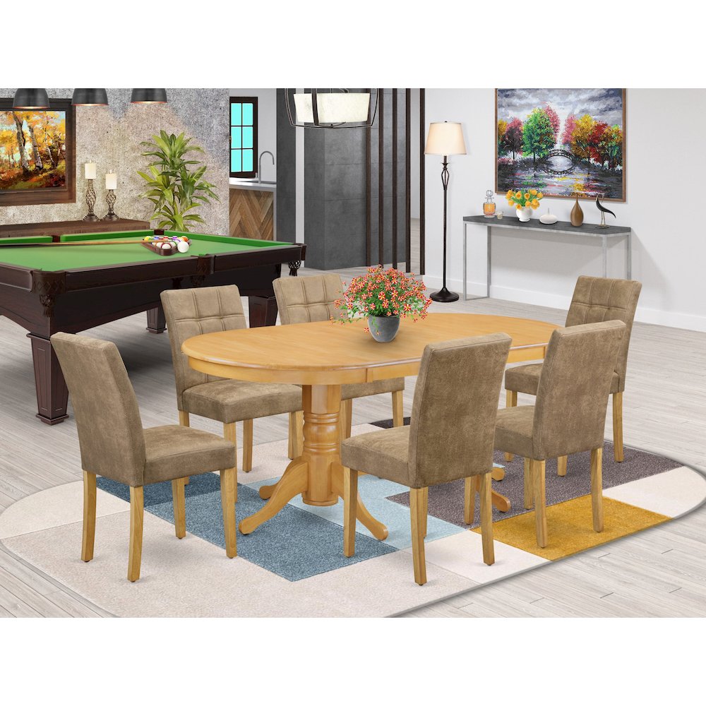 7 Piece Kitchen Dining Table Set. Picture 2