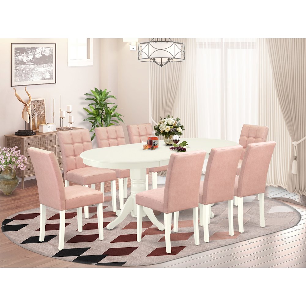 9 Piece Kitchen Table Set Mid-Century. Picture 2