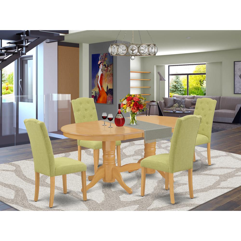 Dining Room Set Oak, VACE5-OAK-07. Picture 2