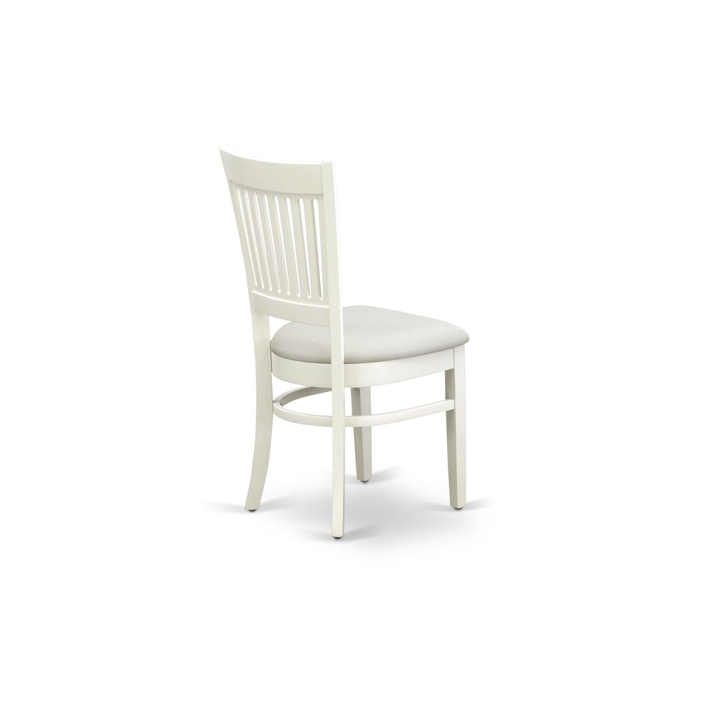 9-Piece Modern Dining Set, Linen White. Picture 12