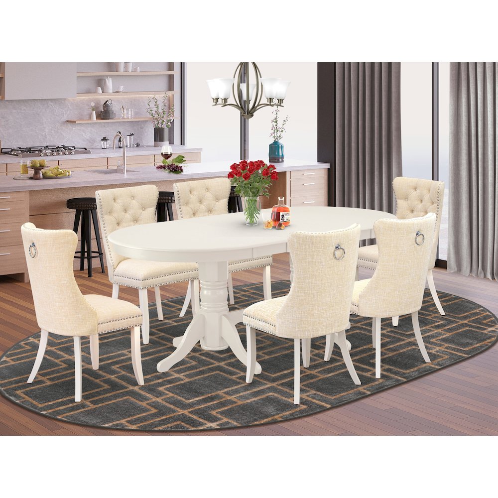 7 Piece Dining Table Set. Picture 2