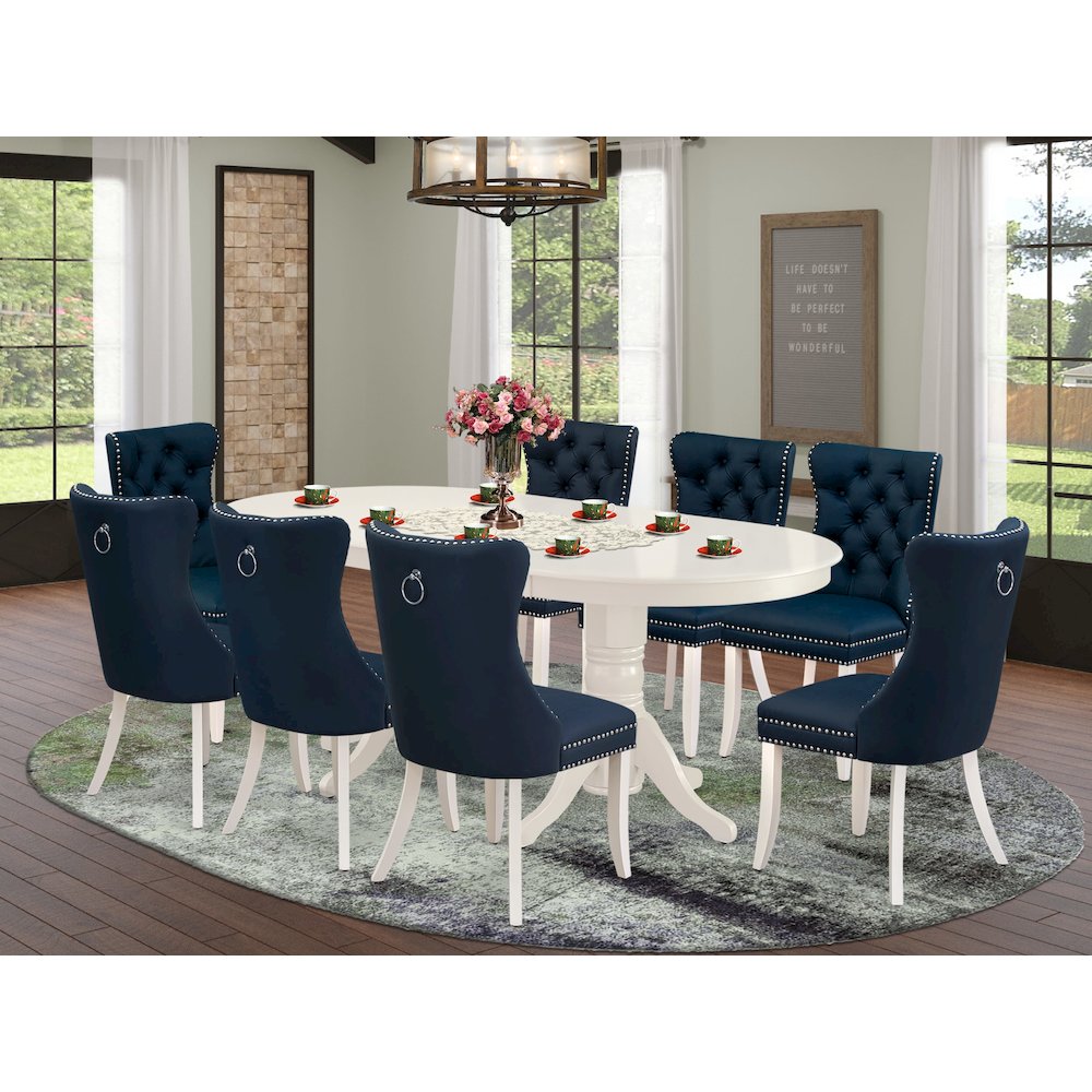 9 Piece Kitchen Table Set. Picture 2
