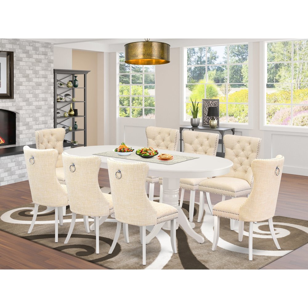 9 Piece Kitchen Table Set. Picture 2