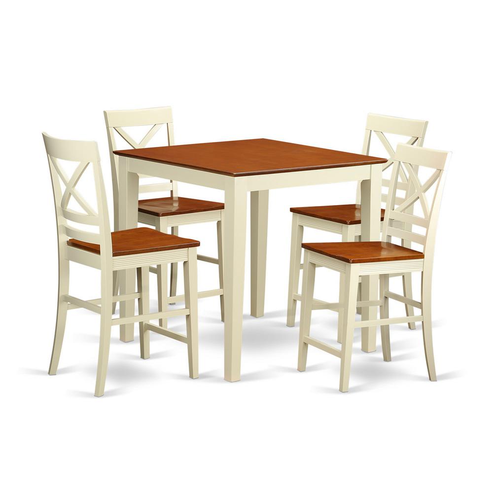 PC  Dining  counter  height  set  -  Dining  Table  and  4  bar  stools.. Picture 2
